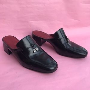 Vintage black/burgundy Ralph Lauren leather shoes